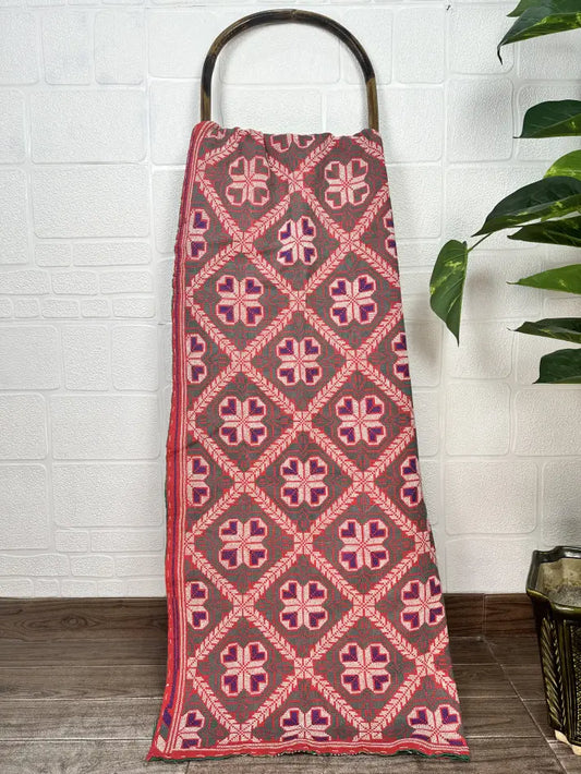 Hand Embroidery Vintage Throw Sofa Cover Bedspread Blanket Style 1534