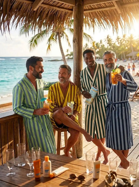 Silky Mens Kimono Robe With Shorts | Dressing Gown, Spa Robes, Smoking Jacket, Beach Coverup, Mens Clothing, Gift For Men, Anniversary Gift