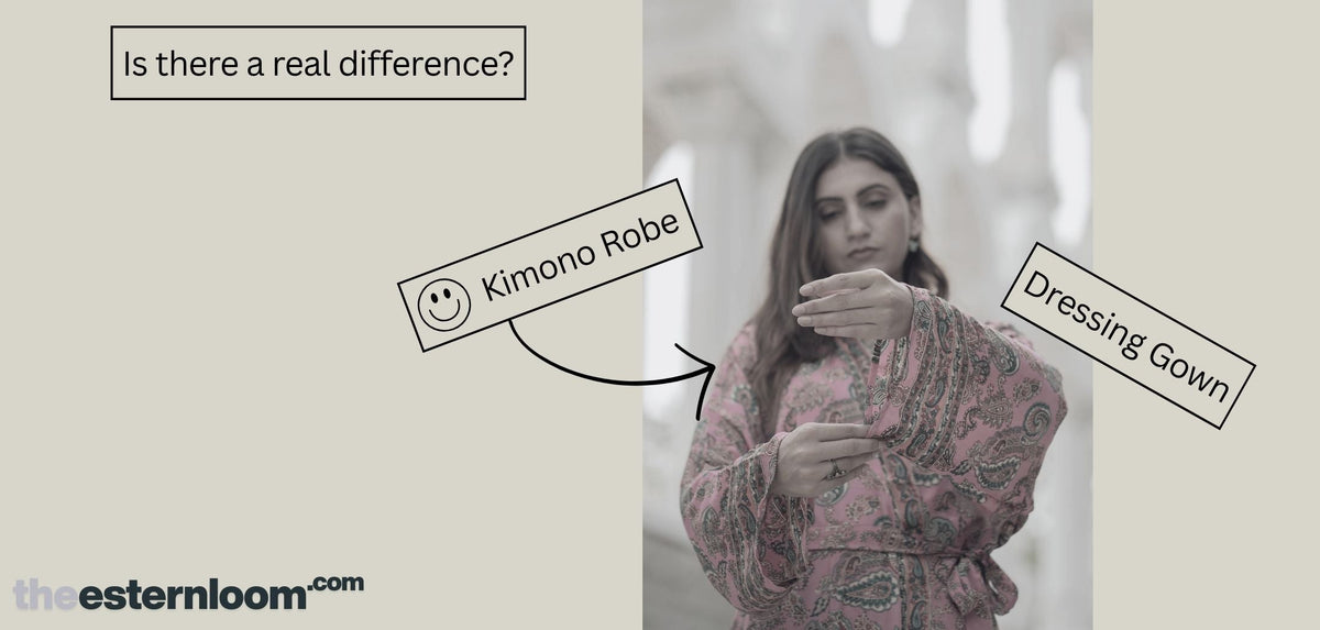 Kimono Robe vs Dressing Gown: What's the Difference?
