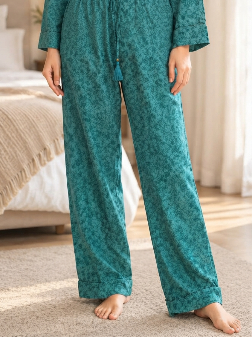 Bridesmaid Pajama Set, Recycled Silk Sari Sleepwear, Handmade Bridal Party Gift, Wedding Morning Outfit, Bachelorette Gift, Bridal Shower
