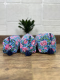 block-printed Toiletry & Makeup Bag