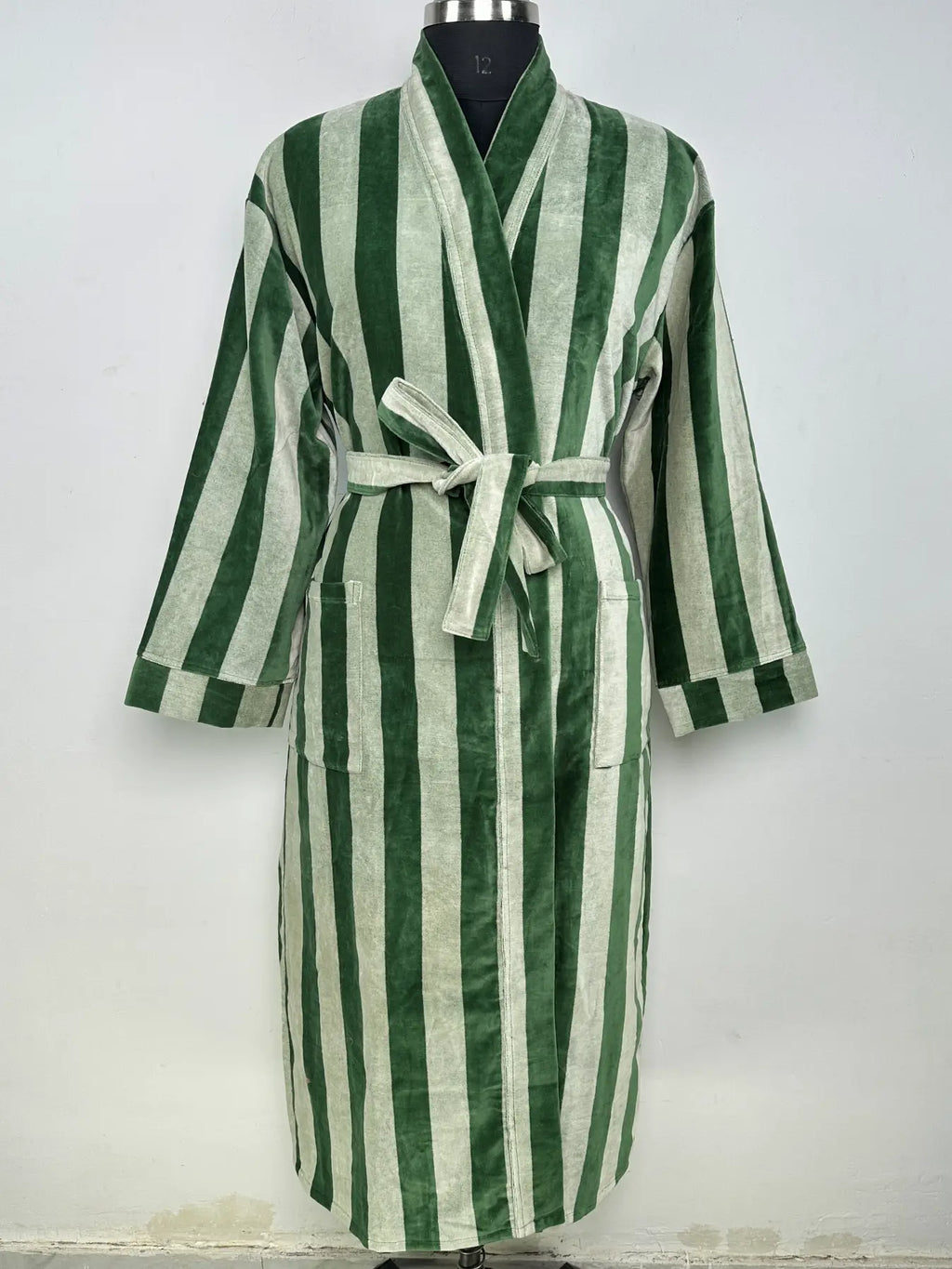 Luxury Velvet  Womens Kimono | Boho Reversible Dressing Gown With Lining, Womens Clothing, Bridal Robe, Smoking Jacket For Her, Spa Gift