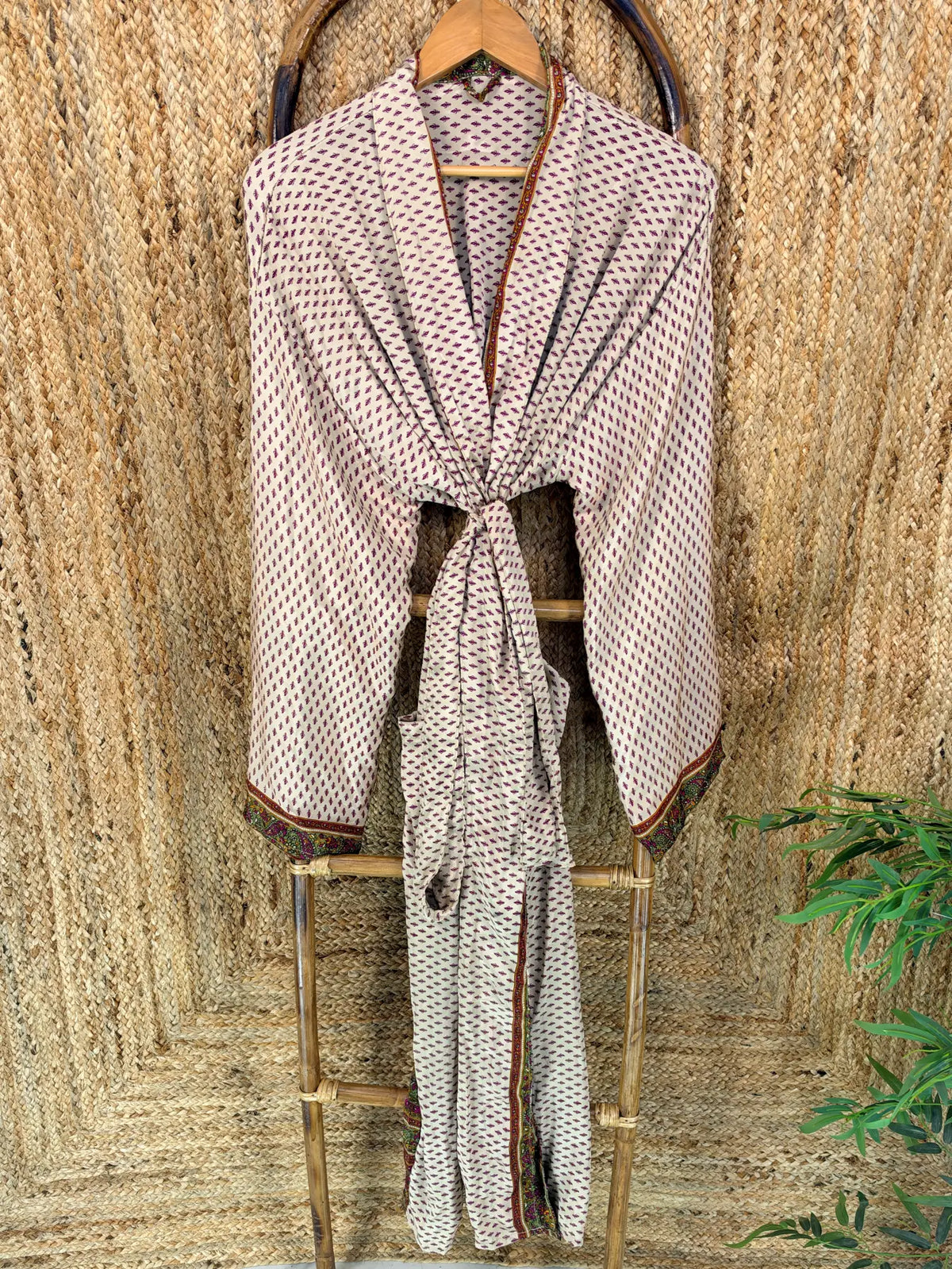 Silky Soft Mens Kimono Robe | Masculine Elegant Classic Sustainable Vintage House Robe gift, Timeless Comfy Lounge Beach Cover Up, Nightwear