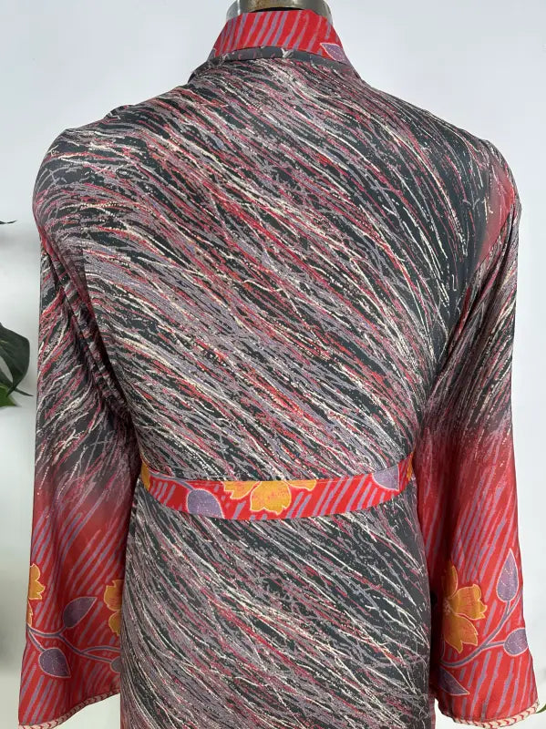 Silky Soft Mens Kimono Robe | Masculine Elegant Classic Sustainable Vintage House Robe gift, Timeless Comfy Lounge Beach Cover Up, Nightwear