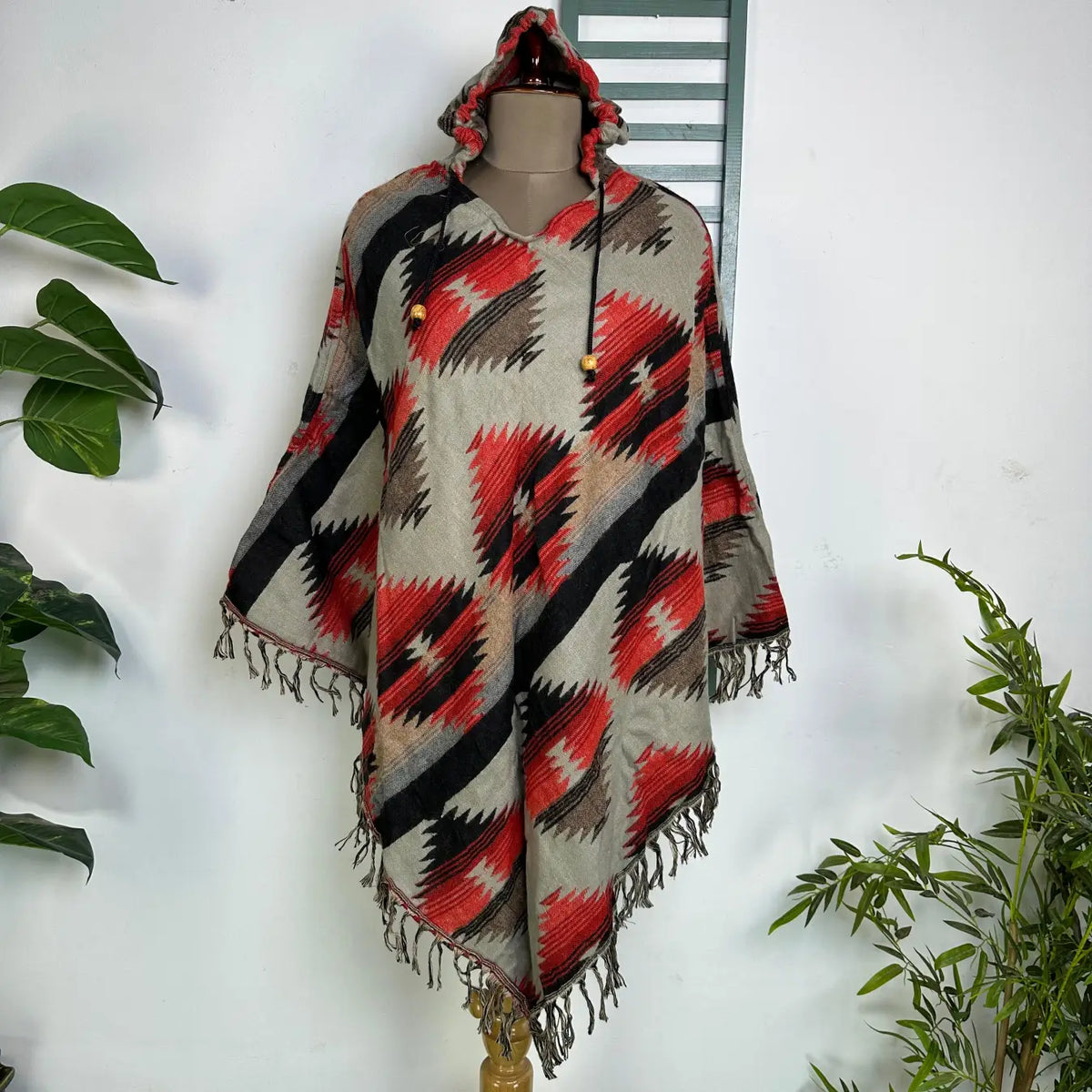 Women's Wool Poncho