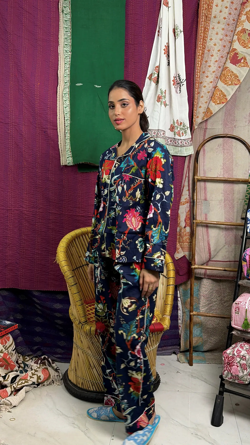 Women's Cotton Pajama Set