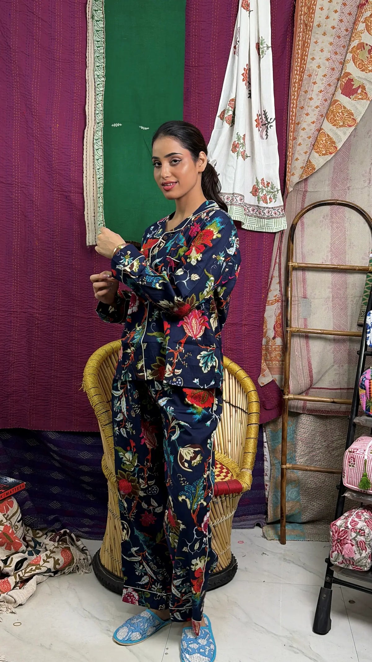 Women's Cotton Pajama Set