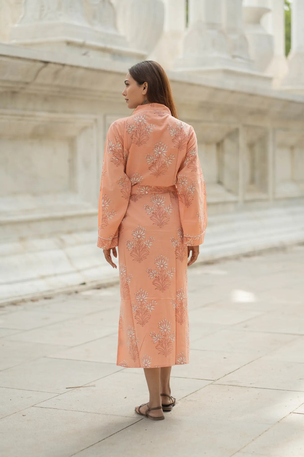 Women's Cotton Long Kimono Robe