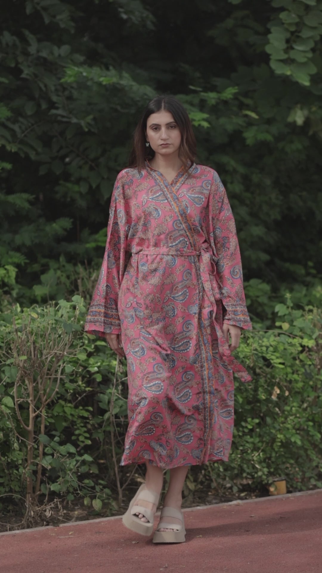 Luxury Silk Blend Kimono for Women | Long Dressing Gown, Soft Breathable Loungewear, Sleepwear, Bridesmaid & Beach Resort Wear Gift for Her