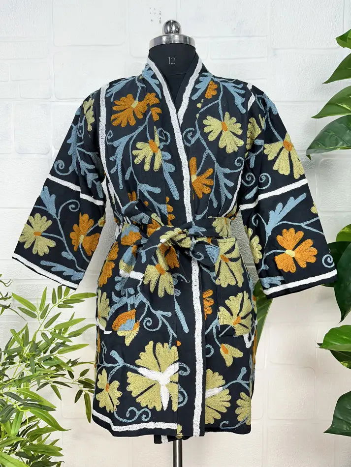 Women's Suzani embroidered Jacket in floral