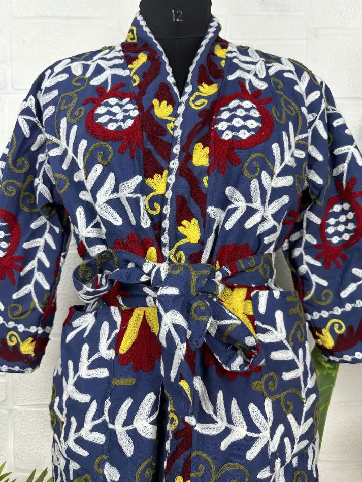 Women's Suzani embroidered Jacket in floral