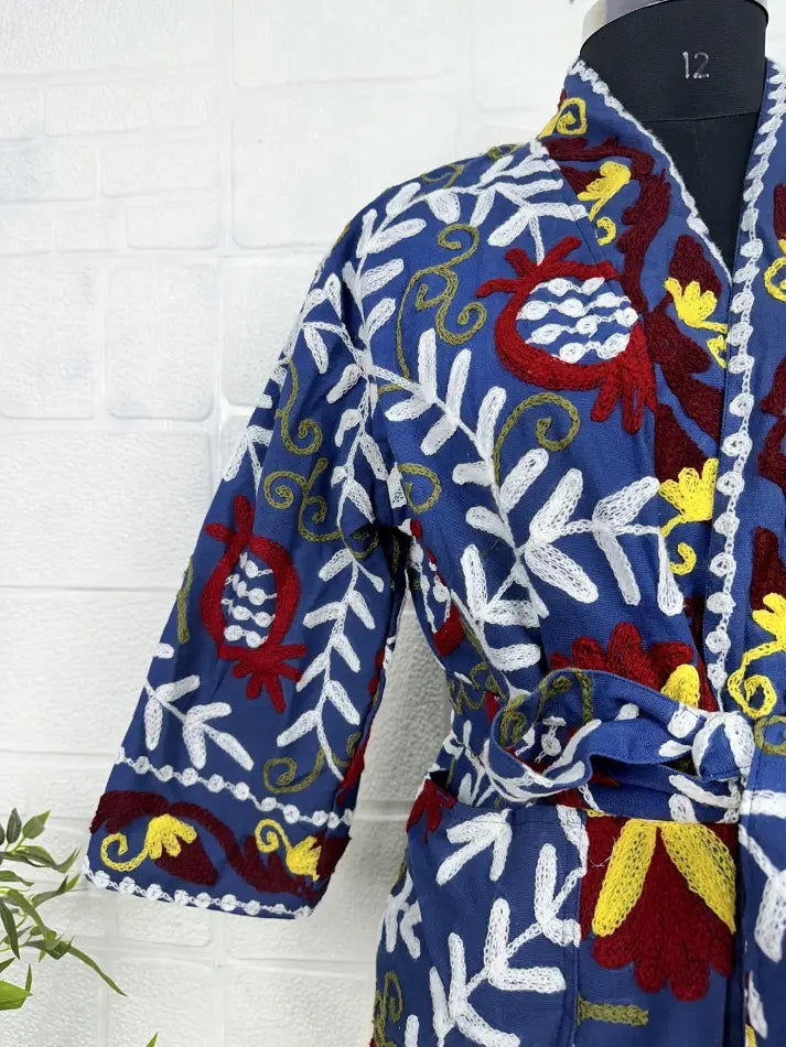 Women's Suzani embroidered Jacket in floral