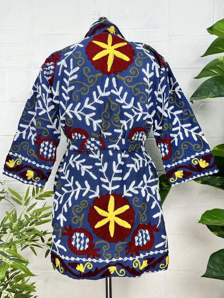 Women's Suzani embroidered Jacket in floral