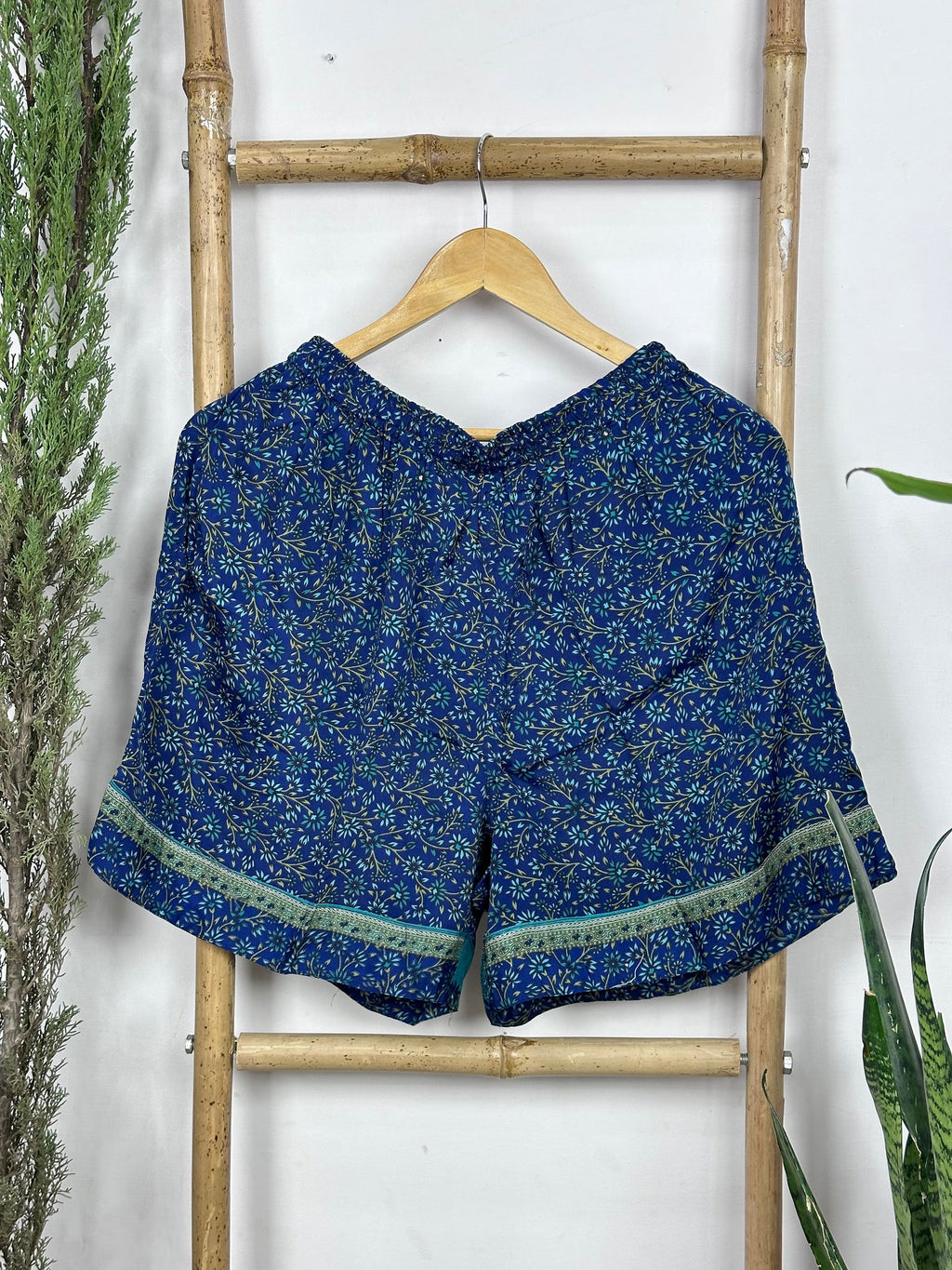 Men's Silk Blend Long Boxer Shorts