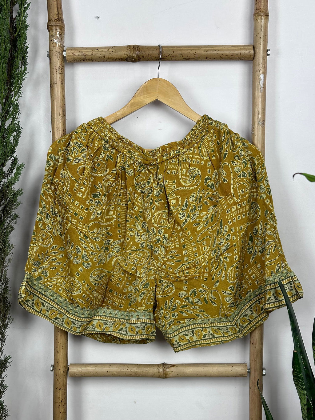 Men's Silk Blend Long Boxer Shorts