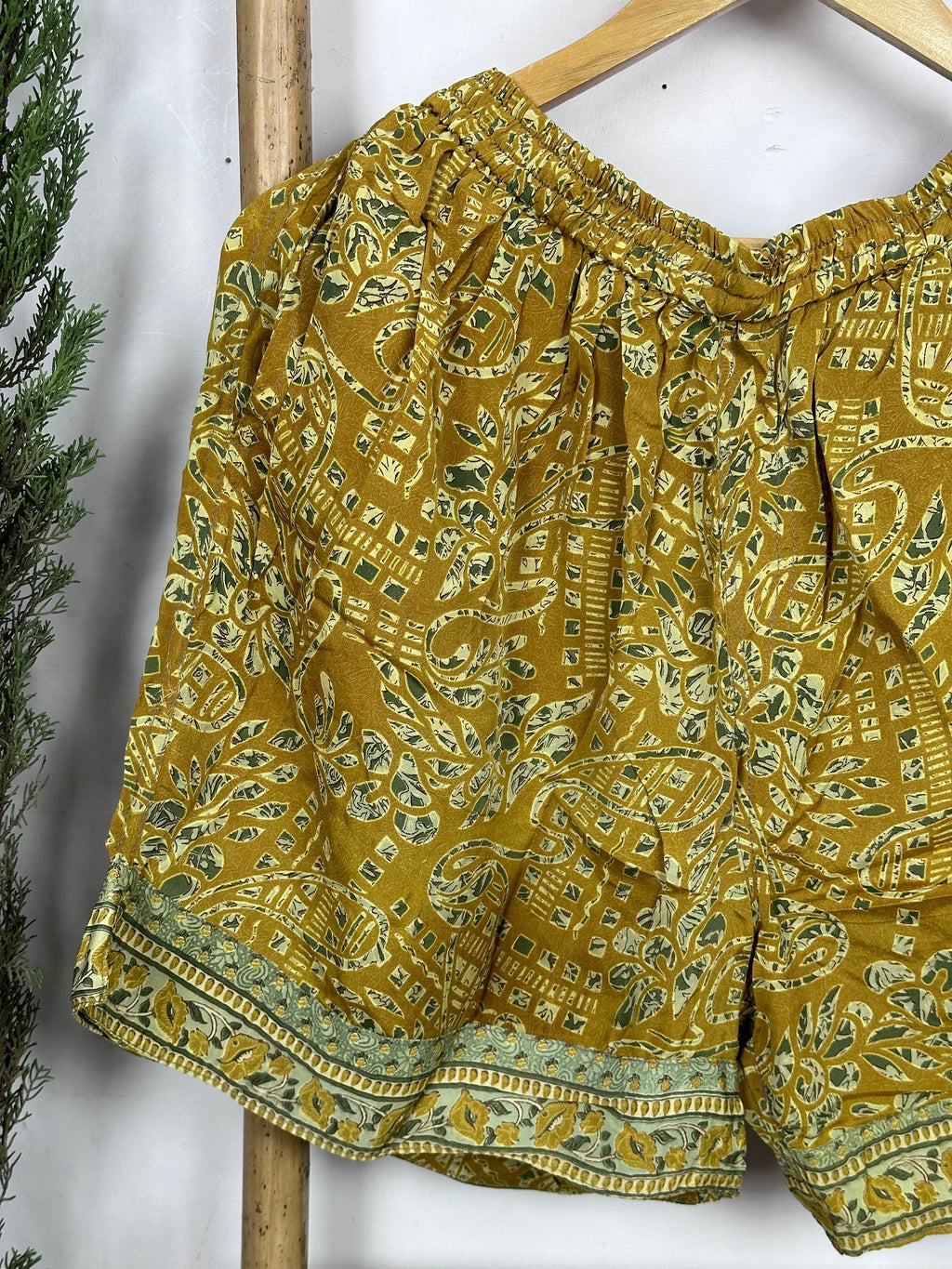 Men's Silk Blend Long Boxer Shorts