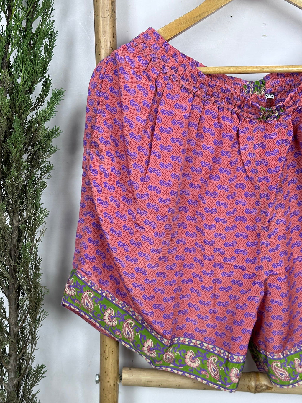 Men's Silk Blend Long Boxer Shorts
