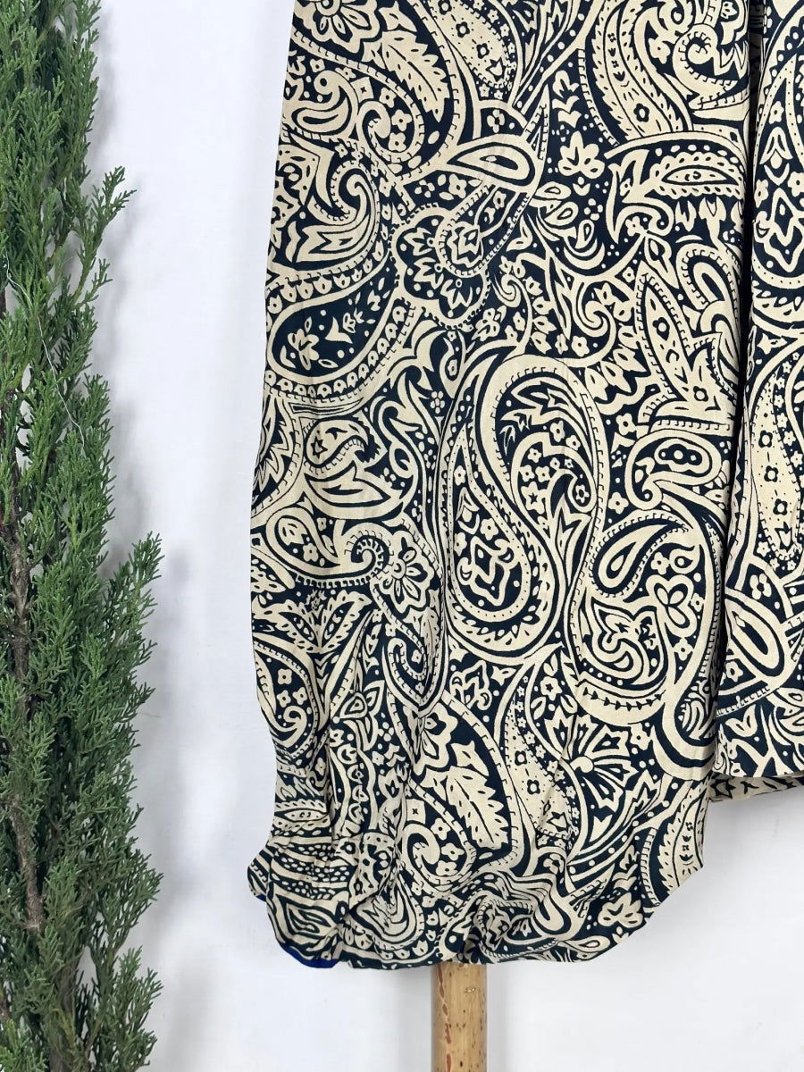 Unisex Recycled Silk Harem Pants